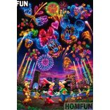 Ünnepi tüzijáték - Gyémánt képkirakó 40*50 cm