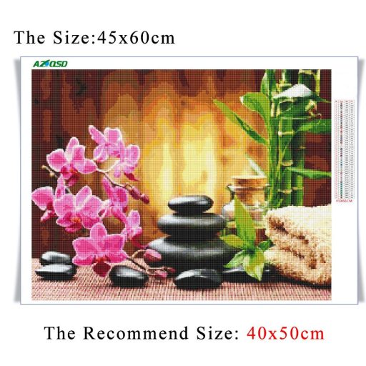 ZEN - Gyémánt képkirakó 45*60 cm