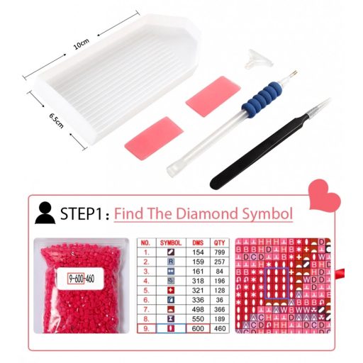 Chibi hősök Mordály - Gyémánt képkirakó 40*50 cm