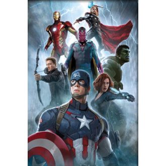   Gyémánt képkirakó 50*75 cm Film fan - Hősök - Bosszúállók