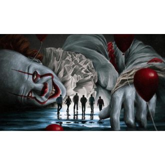 Gyémánt képkirakó 50*60 cm Film fan - Pennywise