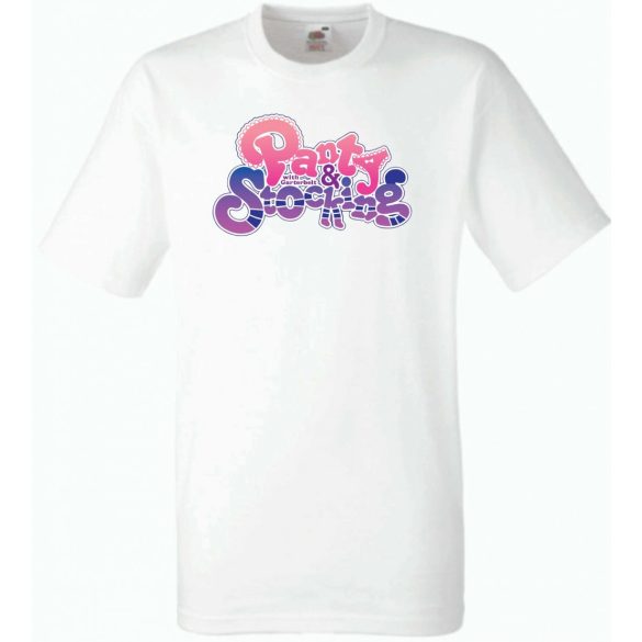 Anime, Panty and Stocking férfi rövid ujjú póló