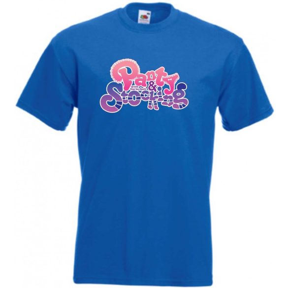 Anime, Panty and Stocking férfi rövid ujjú póló