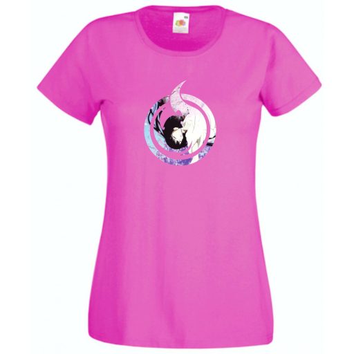 Anime Cseresznyelány női rövid ujjú póló