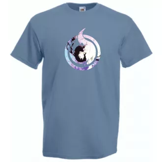 Anime Cseresznye lány férfi rövid ujjú póló