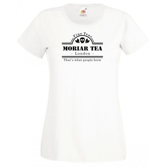 Moriarty - moriar tea szójáték, Sherlock kedvelőknek női rövid ujjú póló