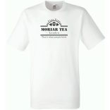 Vicces szójáték Moriar Tea, Moriarty - Sherlock kedvelőknek férfi rövid ujjú póló