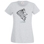 Skótjuhász kutya - női rövid ujjú póló