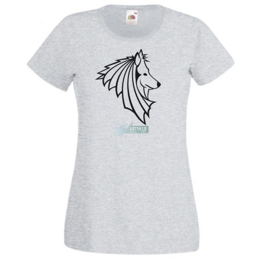 Skótjuhász kutya - női rövid ujjú póló