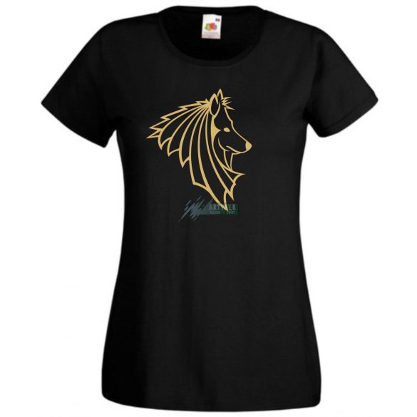 Skótjuhász kutya - női rövid ujjú póló