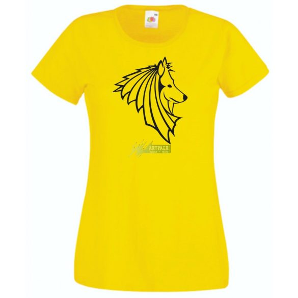 Skótjuhász kutya - női rövid ujjú póló