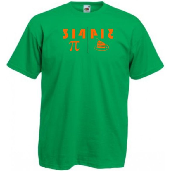 Vicces PIE (3,14) édesszájú matekosoknak - mintás férfi rövid ujjú póló