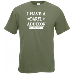 Daryl Addiction zombie vadász férfi rövid ujjú póló