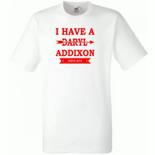 Daryl Addiction zombie vadász férfi rövid ujjú póló