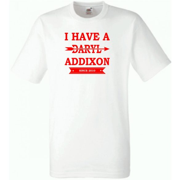 Daryl Addiction zombie vadász férfi rövid ujjú póló