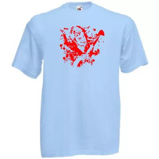 Dexter "vérnyom elemző" mintás férfi rövid ujjú póló