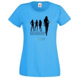 Last night out, az utolsó kimenő - lánybúcsú mintás női rövid ujjú póló