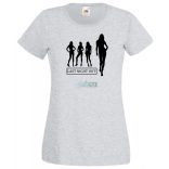 Last night out, az utolsó kimenő - lánybúcsú mintás női rövid ujjú póló