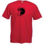 Motoros majom fej, racer férfi rövid ujjú póló