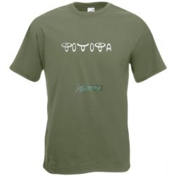 Humoros Toyota feliratú férfi rövid ujjú póló