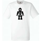 Csontváz lego férfi rövid ujjú póló
