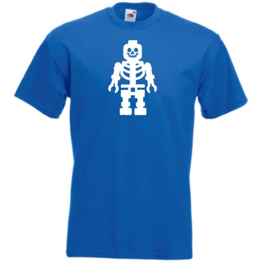 Csontváz lego férfi rövid ujjú póló