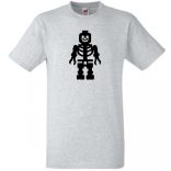 Csontváz lego férfi rövid ujjú póló