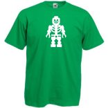 Csontváz lego férfi rövid ujjú póló