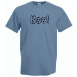 Happy Halloween, Boo férfi rövid ujjú póló
