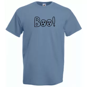 Happy Halloween, Boo férfi rövid ujjú póló