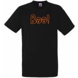 Happy Halloween, Boo férfi rövid ujjú póló