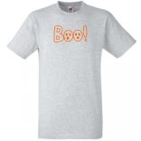 Happy Halloween, Boo férfi rövid ujjú póló
