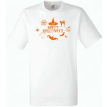 Happy Halloween férfi rövid ujjú póló