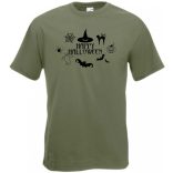 Happy Halloween férfi rövid ujjú póló