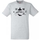 Happy Halloween férfi rövid ujjú póló