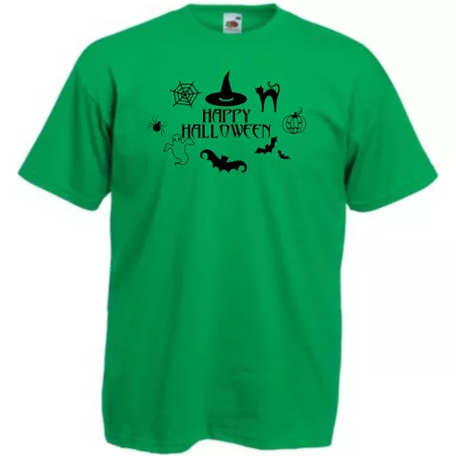 Happy Halloween férfi rövid ujjú póló