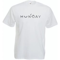 Monday, hétfő, a hét kezdete férfi rövid ujjú póló