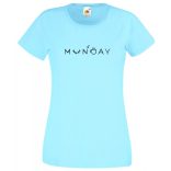 Monday, hétfő, a hét kezdete női rövid ujjú póló