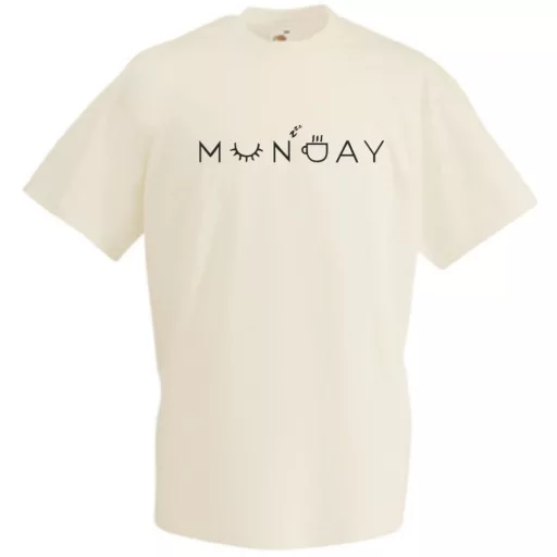 Monday, hétfő, a hét kezdete férfi rövid ujjú póló
