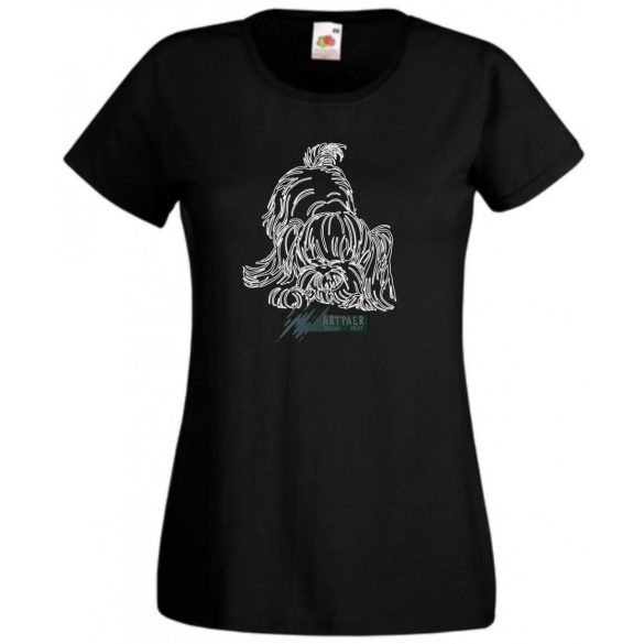 Yorkshire terrier, puppy női rövid ujjú póló