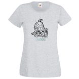 Yorkshire terrier, puppy női rövid ujjú póló