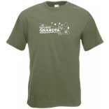 A galaxis legjobb nagypapája férfi rövid ujjú póló