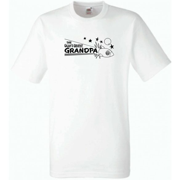 A galaxis legjobb nagypapája férfi rövid ujjú póló