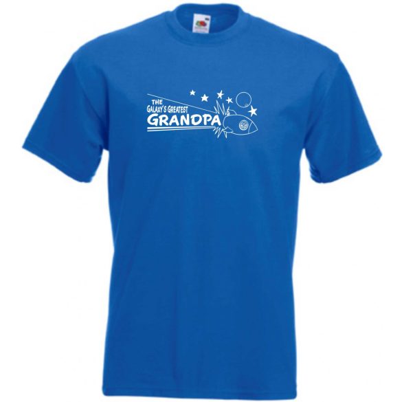 A galaxis legjobb nagypapája férfi rövid ujjú póló