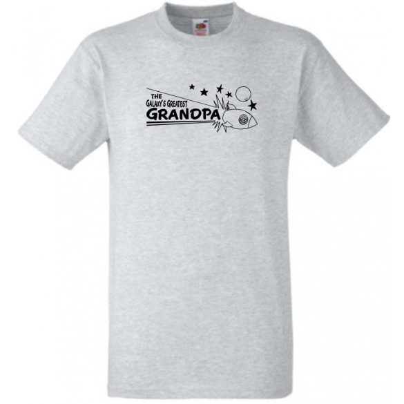 A galaxis legjobb nagypapája férfi rövid ujjú póló