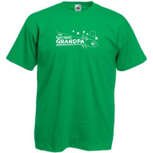 A galaxis legjobb nagypapája férfi rövid ujjú póló