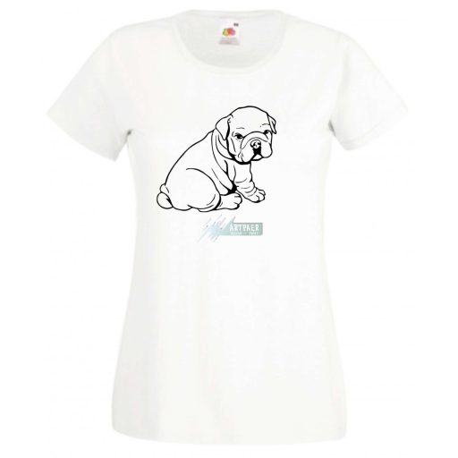 Puppy, kölyökkutya női rövid ujjú póló