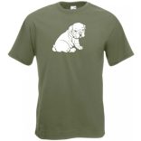 Kutyakölyök, puppy férfi rövid ujjú póló