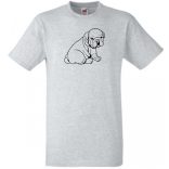 Kutyakölyök, puppy férfi rövid ujjú póló