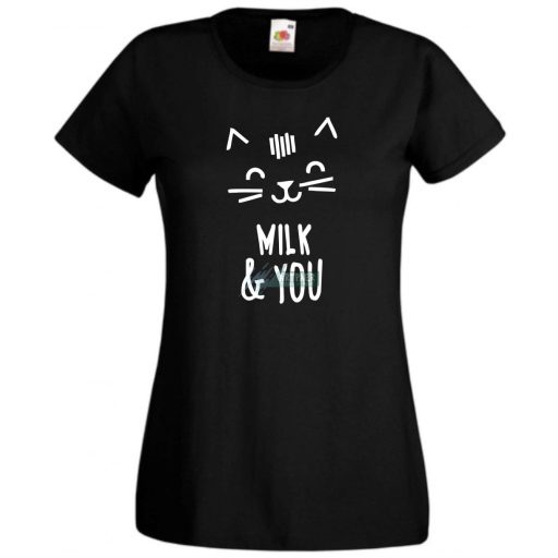Milk and You cicabarátoknak női rövid ujjú póló